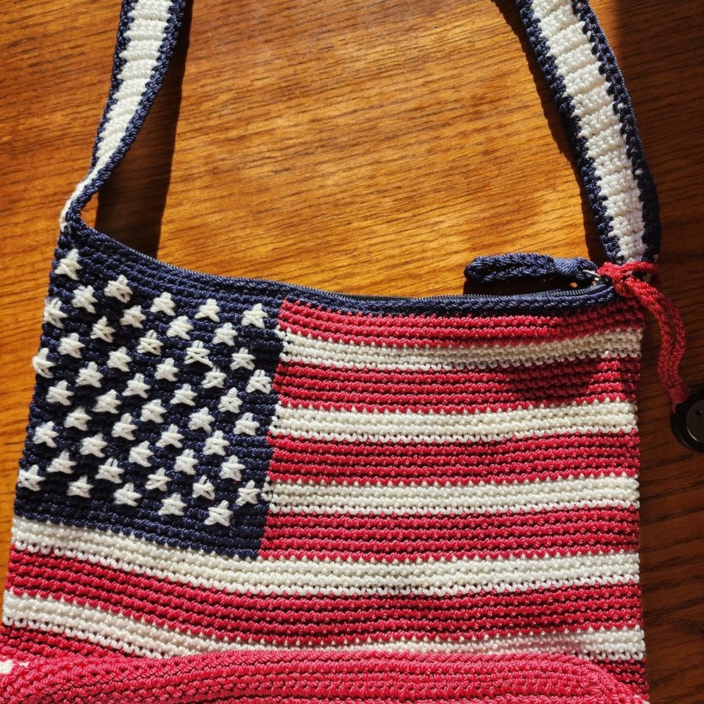 The Sak American Flag Shoulder Bag